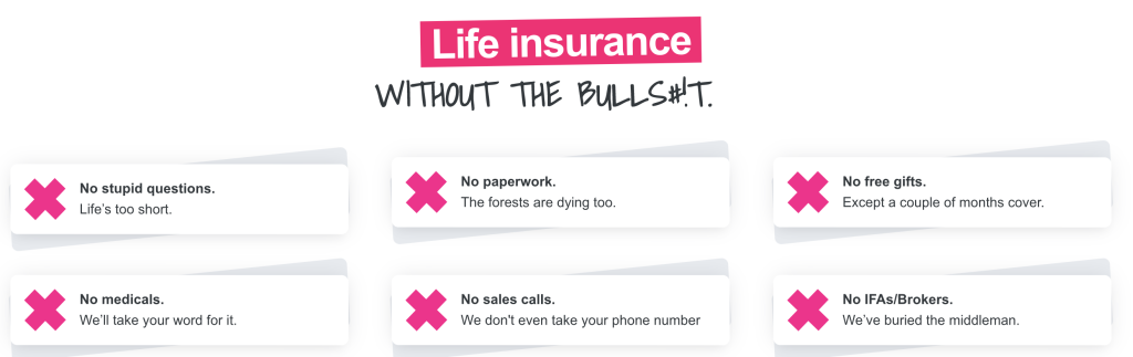 DeadHappy, la compañía de seguros de vida que pretende atraer a los millennials. 